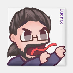 Ludarx   REE   Fridge magnet V2