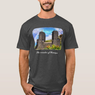 Ludendorff Bridge remains in Erpel, Remagen T-Shirt