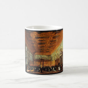 L'udienza accordata dal doge di Venezia - Guardi Coffee Mug