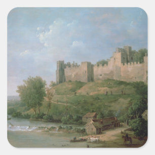 Ludlow Castle Square Sticker
