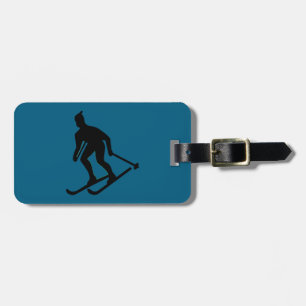 Ludlow, VT Ski Bum (Green Mountain Vermont Skiing) Luggage Tag