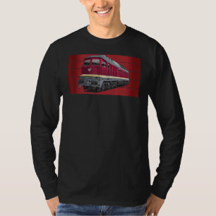 Ludmilla Diesel-Locomotive East German BR 132 BR 2 T-Shirt