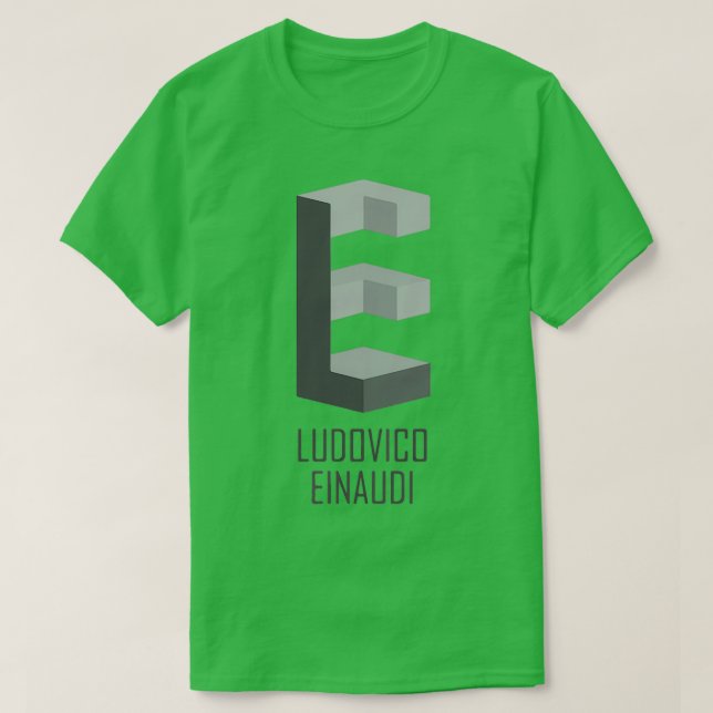 Ludovico Einaudi T-Shirt (Design Front)