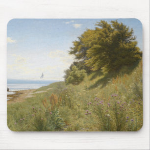 Ludvig Kabell - Summer day at the sea Mouse Pad