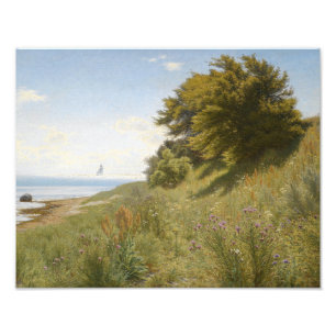 Ludvig Kabell - Summer day at the sea Photo Print