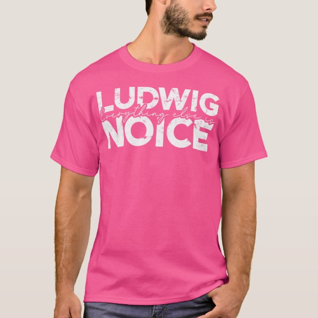 Ludwig Everything Else Is Noise - Drum Sticks T-Shirt (Front)