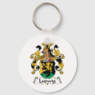 Ludwig Family Crest Key Ring