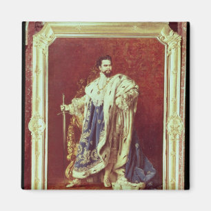 Ludwig II  1887 Magnet