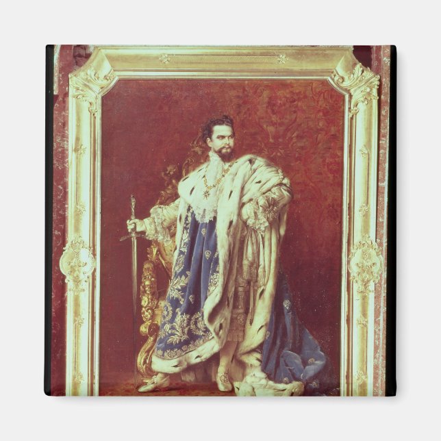 Ludwig II  1887 Magnet (Front)