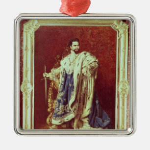 Ludwig II 1887 Metal Tree Decoration