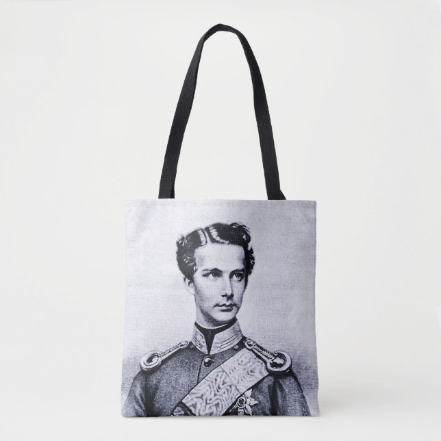 Ludwig II young king Tote Bag (Front)