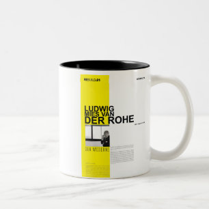 Ludwig Mies Van Der Rohe Two-Tone Coffee Mug