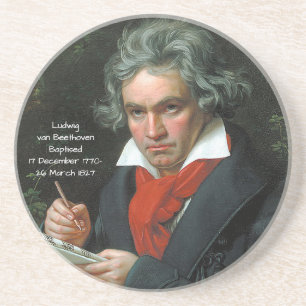 Ludwig van Beethoven, 1820 Coaster