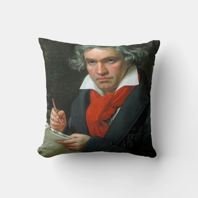 Ludwig Van Beethoven Cushion (Front)