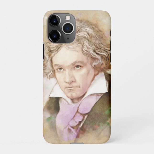Ludwig van Beethoven iPhone Case (Back)