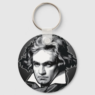 Ludwig van Beethoven Key Ring