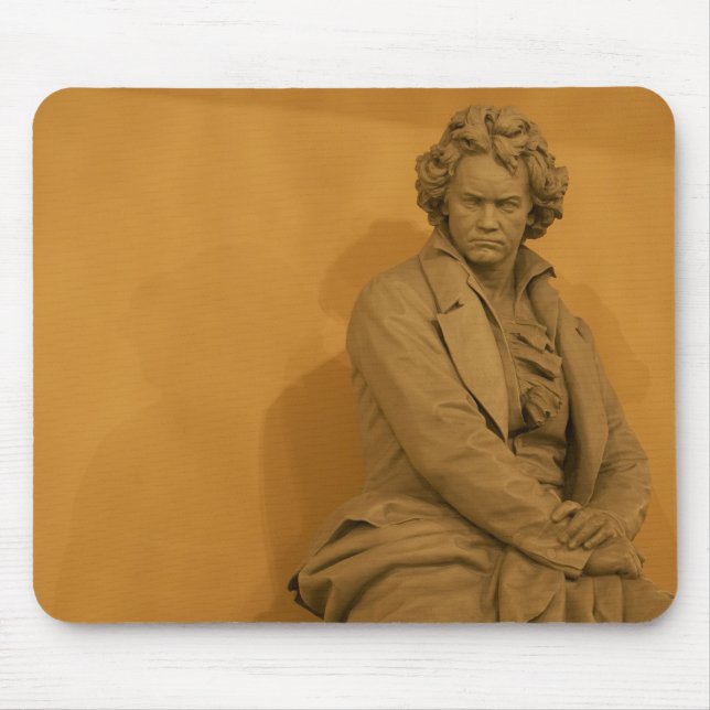 Ludwig van Beethoven Mouse Pad (Front)