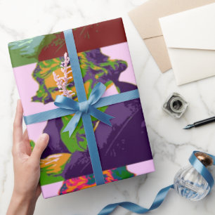Ludwig Van Beethoven Pop Art Wrapping Paper