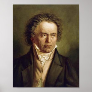Ludwig Van Beethoven Portrait Poster