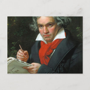 Ludwig Van Beethoven Postcard
