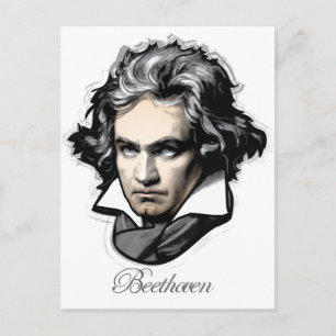 Ludwig van Beethoven Postcard