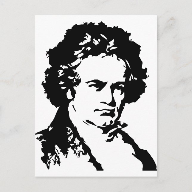 Ludwig van Beethoven Postcard (Front)