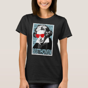 Ludwig Van Beethoven Poster Style Graphic T-Shirt
