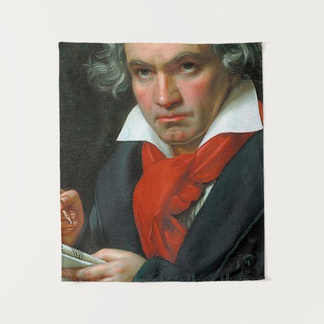 Ludwig Van Beethoven Tapestry (Front)