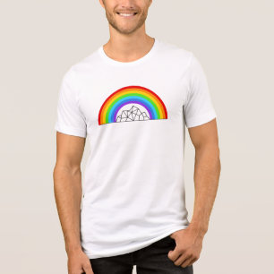 LUE Outdoors Pride Mountains Tri-Blend Shirt