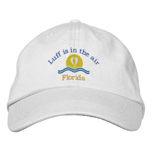 Luffers Sunset_Luff is in the air Florida Embroidered Hat