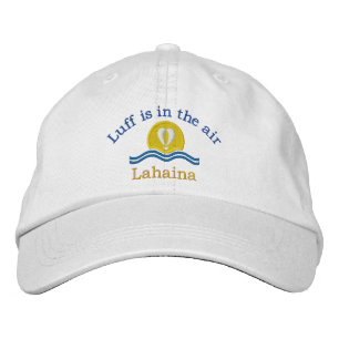 Luffers Sunset_Luff is in the air Lahaina Embroidered Hat