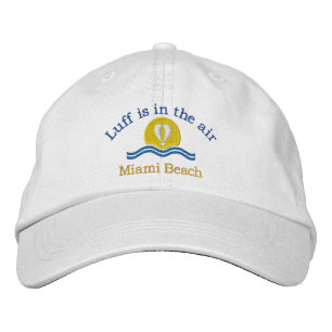 Luffers Sunset_Luff is in the air Miami Beach Embroidered Hat