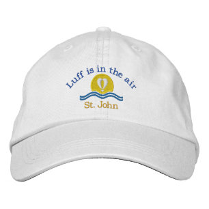 Luffers Sunset_Luff is in the air St. John Embroidered Hat