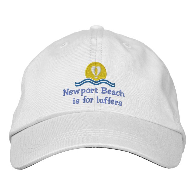 Luffers Sunset_Newport Beach Embroidered Hat (Front)