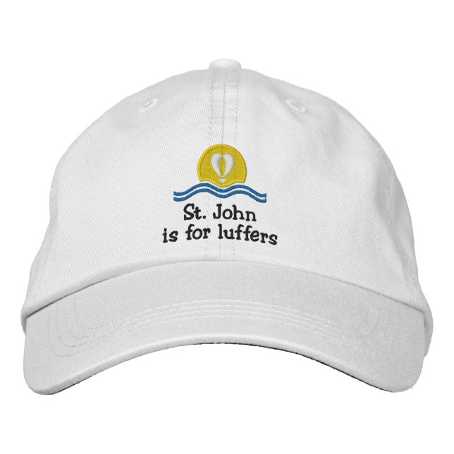 Luffers Sunset_St. John Embroidered Hat (Front)
