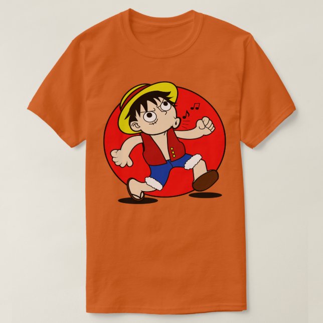 Luffy The Monkey T-Shirt (Design Front)