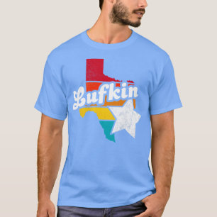 Lufkin Texas Vintage Distressed Souvenir 2 T-Shirt