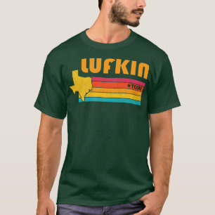 Lufkin Texas Vintage Distressed Souvenir T-Shirt