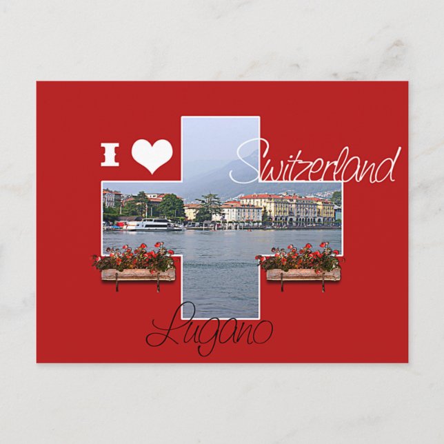 Lugano - Postcard (Front)
