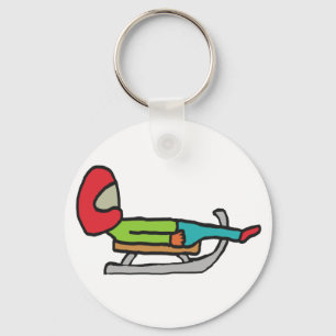 Luge Key Ring