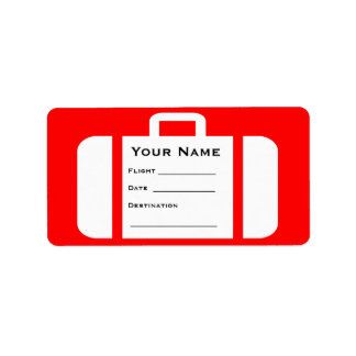 Luggage Baggage Reclaim Suitcase Label