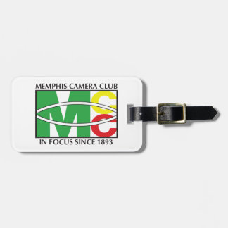 Luggage Classic Logo Tag w/ leather strap