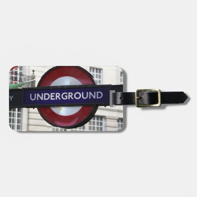 Luggage Label Subway (Front Horizontal)