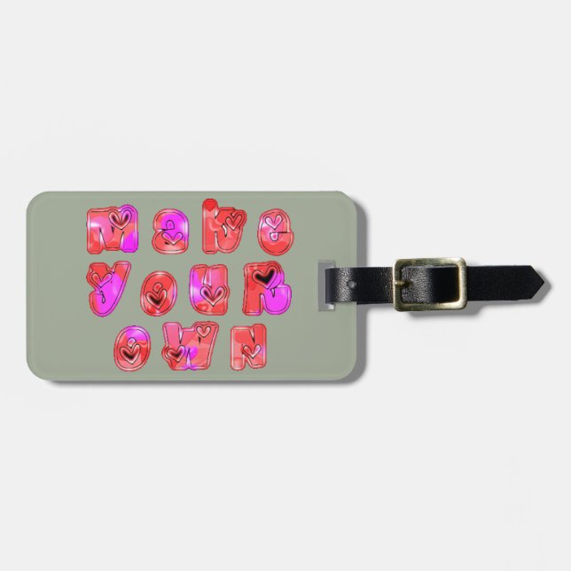 Luggage Tag (Front Horizontal)