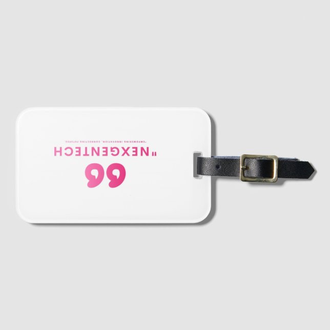 Luggage Tag (Front Horizontal)