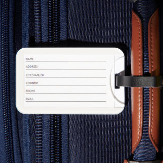 Luggage tag coat of arms of L'Aigle Normandy