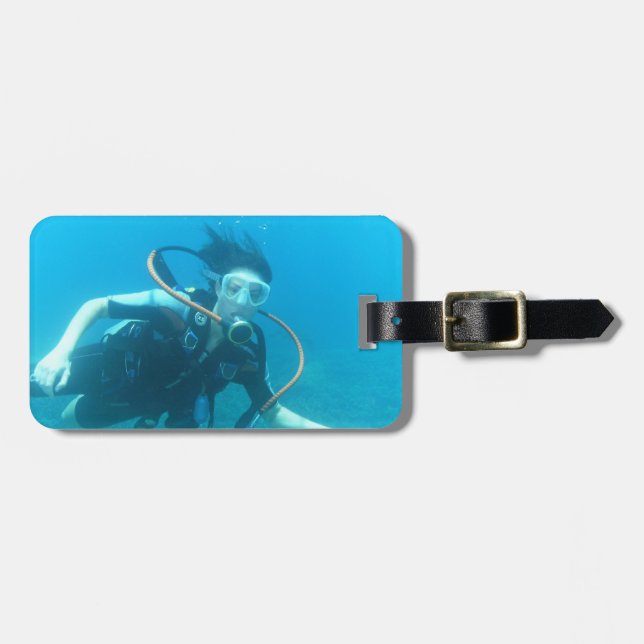 Luggage Tag - Customised (Front Horizontal)