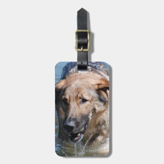 Luggage Tag - Customised (Front Vertical)