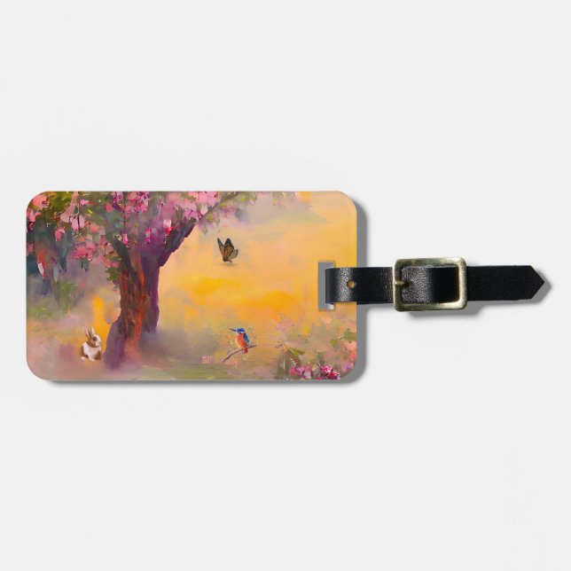 Luggage Tag, Double-sided, Luggage Tag (Front Horizontal)