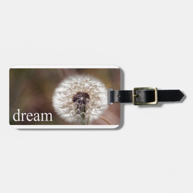 Luggage tag for dreamers (Front Horizontal)